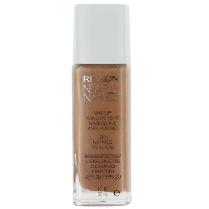 Revlon Nearly Naked Makeup Nude Fluid Foundation Nutmeg Muscade